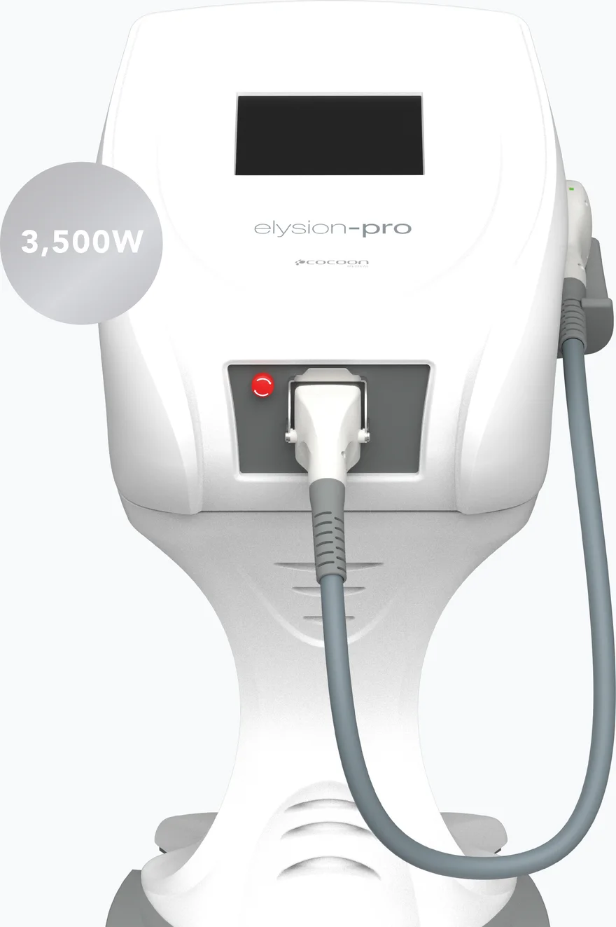 Aparatul medical Elysion Pro, vedere frontală — laser diodă de 3.500W